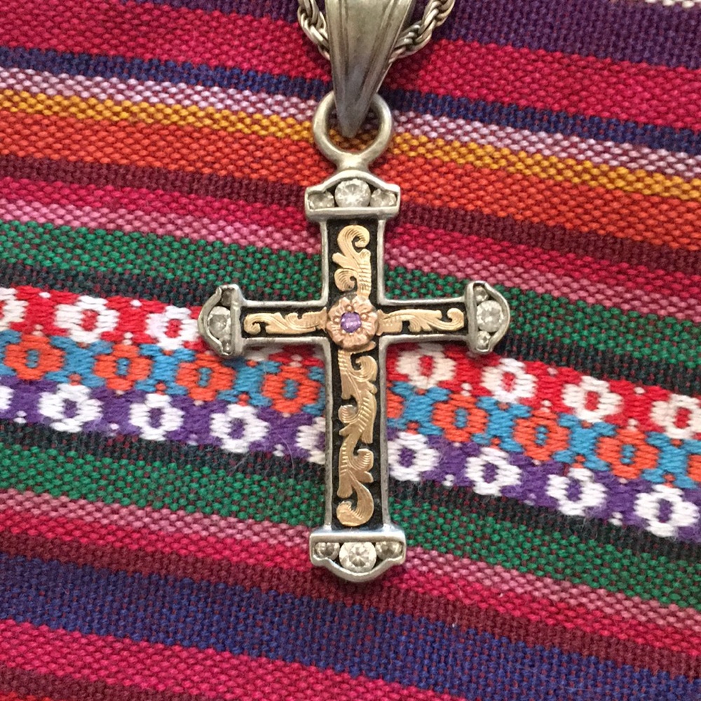Stamped Bob Berg Cross